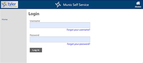 us 2023 Tyler Technologies, Inc. . Munis self service login